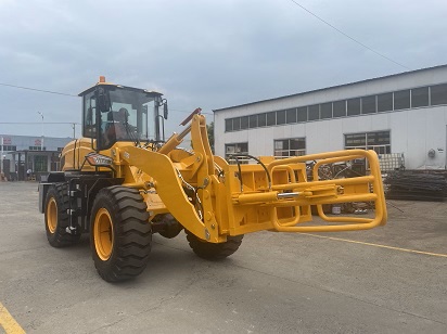 HZZG Wheel Loader With Rotating Round Clamp