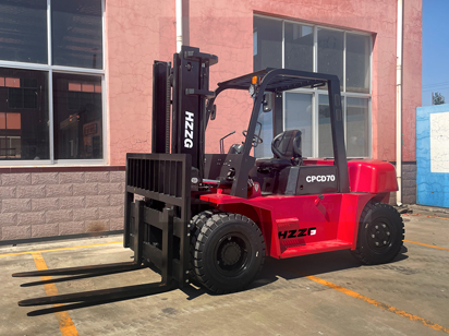 Factory's New Addition: 7 Tons Diesel Forklift