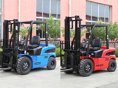 Comparison of 3-ton and 3.5-ton forklifts