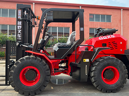 Application of 3 Tons All Terrain Off-Road Forklift