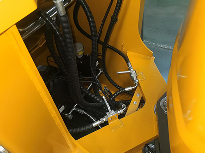 The Automatic Leveing Device for the Wheel Loader