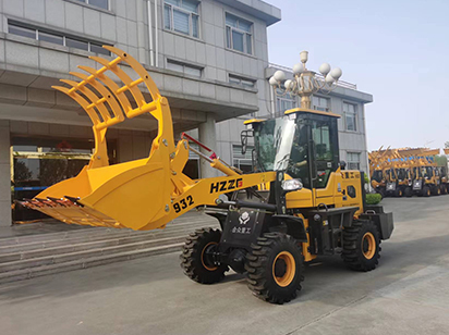 Functions and uses of wheel loader Grapple Bucket
