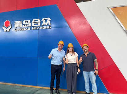 Welcome Brazilian Customer to Visit Factory